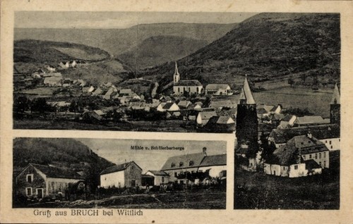 Bruch der eifel - ak,