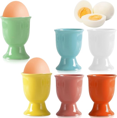 Eierbecher porzellan 6er set - eierbecher,