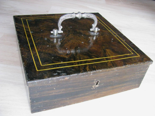 Antike vintage stahlkassette - vintage,