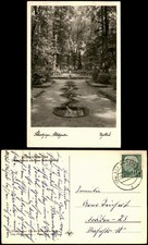 Ansichtskarte Schwetzingen Schlossgarten - Vogelbad 1954