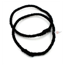 Schwarze Nabenputzringe 170mm x 560mm für Oldtimer-Motorräder wie Simson, Zündap