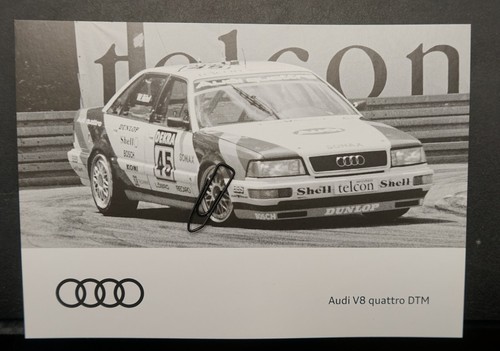 Foto postkarte audi rennwagen - foto,