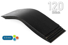 120 Bitumen 5,5mm Bitumenmatten 3m² Antidröhn Matte gegen Schall und Lärm -B5529