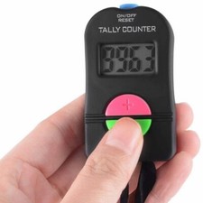 Digital Elektronisch Stückzähler Handheld Tally Counter Zähler Hand Clicker