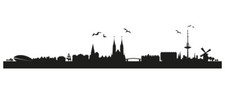 Wandtattoo Skyline Bremen 002