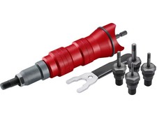 Nietaufsatz für bohrmaschine - für,