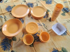 60er Jahre Oldtimer Camping ORNAMIN Campinggeschirr