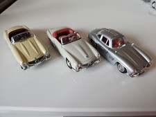 Schuco 1:43 Mercedes 300 SL,190SL Roadster,Bang 300SL Gullwing
