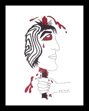 Original Ink Drawing --