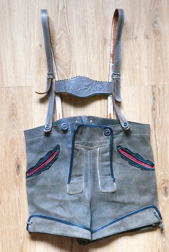 Original alte kinder lederhose - alte, kinder-lederhose