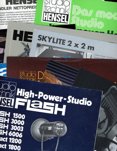 Studiotechnik prospekt hensel - studiotechnik,