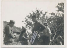 Foto vor Charkow Wehrmacht Bevölkerung,Soldaten  2.WK (7208a)