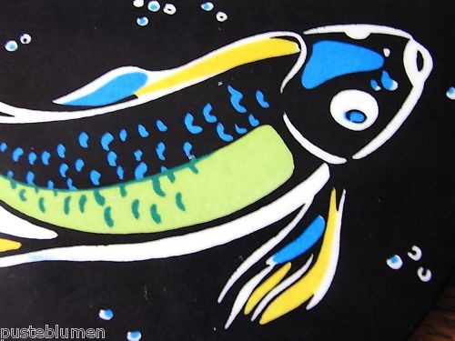 Original fisch teller - fisch, ornamin