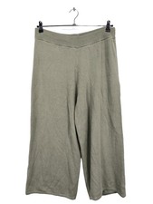 MARC O’POLO Marlenehose Damen Hose Gr. DE 42 grüngrau Casual-Look