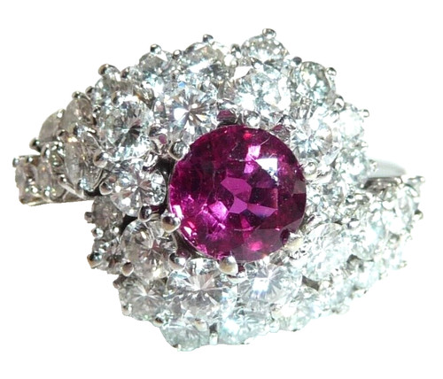 Ring 750 gold 40 ct - gold,