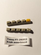 Yaesu FT-290RII Knob assortment MR VFO CALL UP RPT STEP REV MODE M YELLOW
