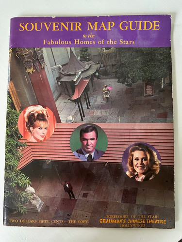 Hollywood souvenir star - souvenir, map