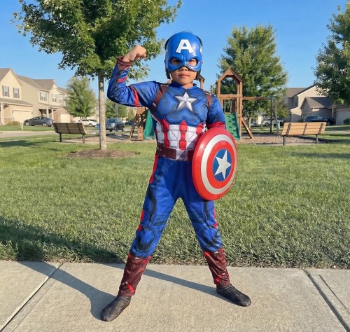 Captain america kinder kostüm - america,
