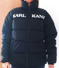 KARL KANI Steppjacke schwarz Pufferjacke Herren Gr.S Damen Gr.M