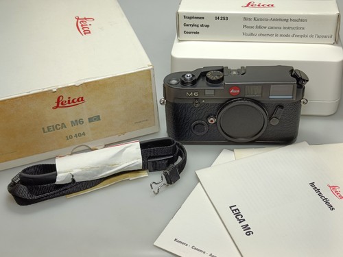 Leica 10404 black noir - m6,