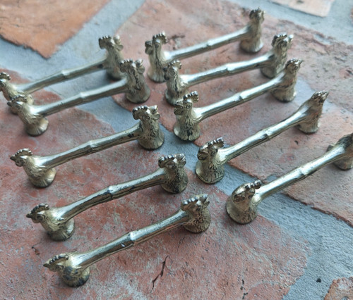 10x messerbänkchen hahn - 10x, |