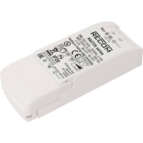 Recom led treiber 25w - recom, led-treiber