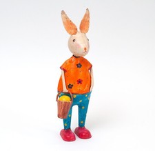 Dekohase orange aus Blech –