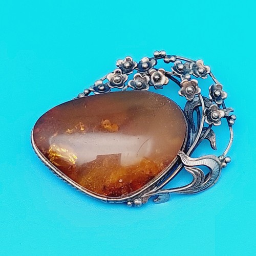 Brosche vintage blumen - vintage,