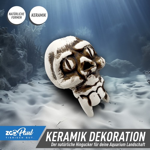 Terrarium aquarium - 💀,