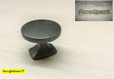1x Furnipart Möbelgriff Knopf rund Simple Antik Optik Landhaus Stil 