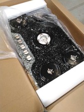 GEBRAUCHT 5 Zonen Gaskochfeld 5-flammig, autark Einbau,Brenner, Erdgas/Propangas