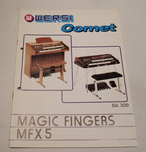 Wersi comet magic - magic, mfx