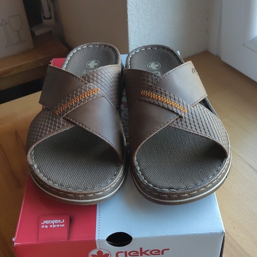 Rieker herren leder slipper - rieker,