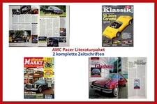 AMC Pacer Literaturpaket - 2