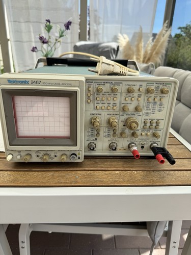Tektronix 2467 350 mhz analog - tektronix,