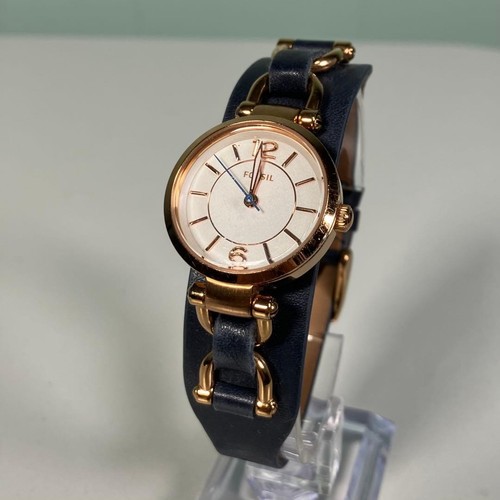 Fossil damen quarzuhr blau - quarzuhr,
