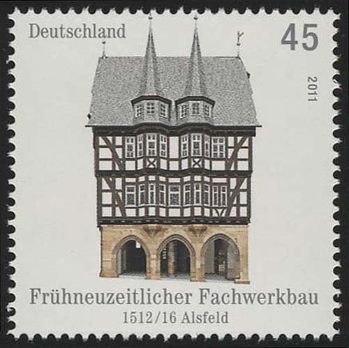 2861 fachwerkbauten rathaus - 2861,