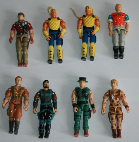 Joe 8 figuren - _,