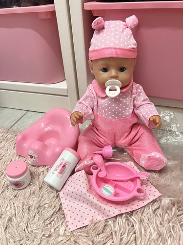 Baby born puppe von zapf - zapf, mit