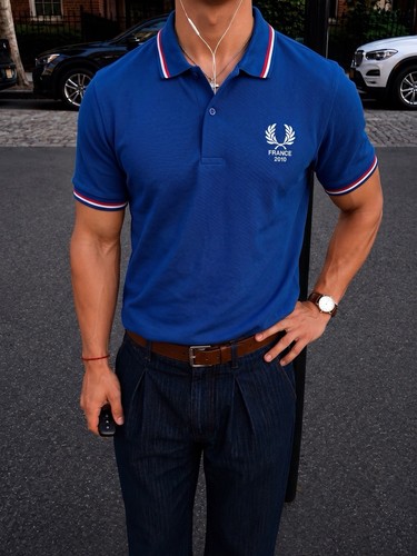 Fred perry herren polo blau - fred,