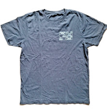 Berliner Berg Brauerei T-Shirt in schwarz-weißer Druck, Craft Beer Shirt Größe L