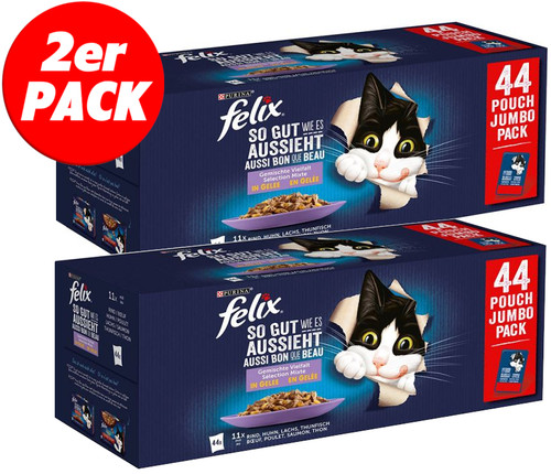 Felix pack katzenfutter - 2x,