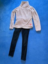 O‘Neill Pullover Mädchen Gr. 176 Fleece + H&M Jeanshose Stretch schwarz Set