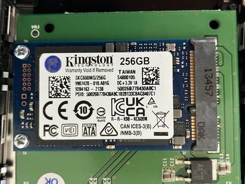 Kingston skc600 256 msata - kingston, skc600/256
