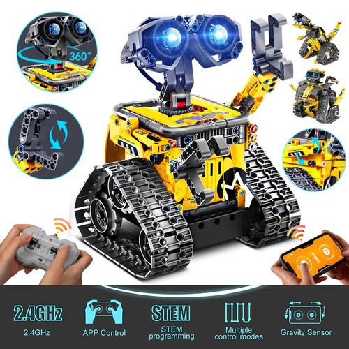 Roboter bausteine set - roboter, technik