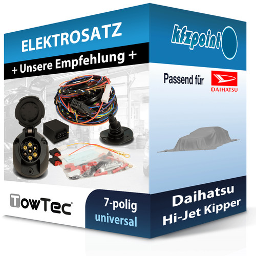Towtec satz 7polig - towtec, e-satz