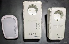 3x Devolo: dLan 500AV wireless+   dLan 500duo+   devolo WIFI Repeater (2,4 GHz)