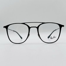 Ray Ban Brille Damen Herren oval schwarz RB 6377 2904 NEU