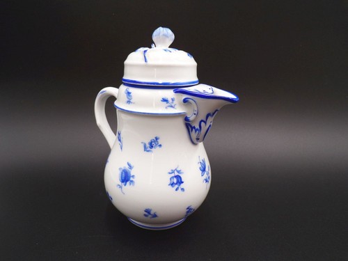Alte meissen kakaokanne blau - kakaokanne,