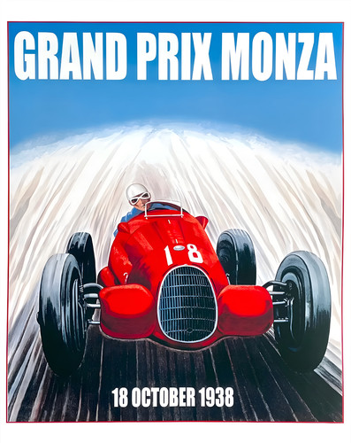 Grand prix monza - grand, poster